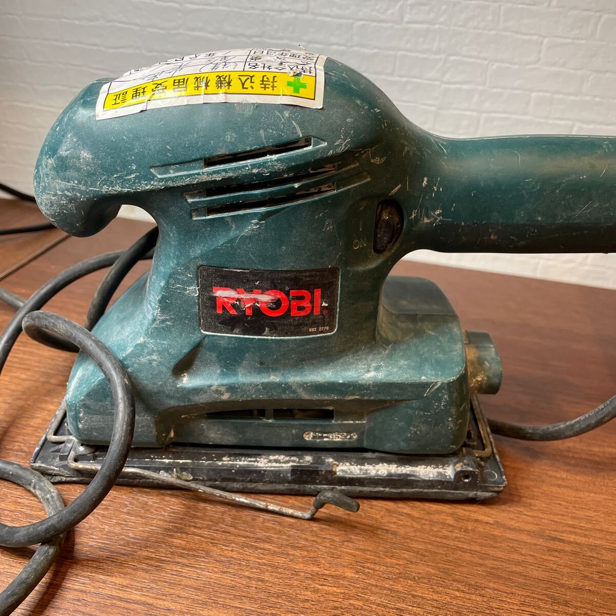 A4/【中古品】RYOBI マイサンダ MS-350 100V リョービ 切断機 工具 簡易動作確認済みの画像7