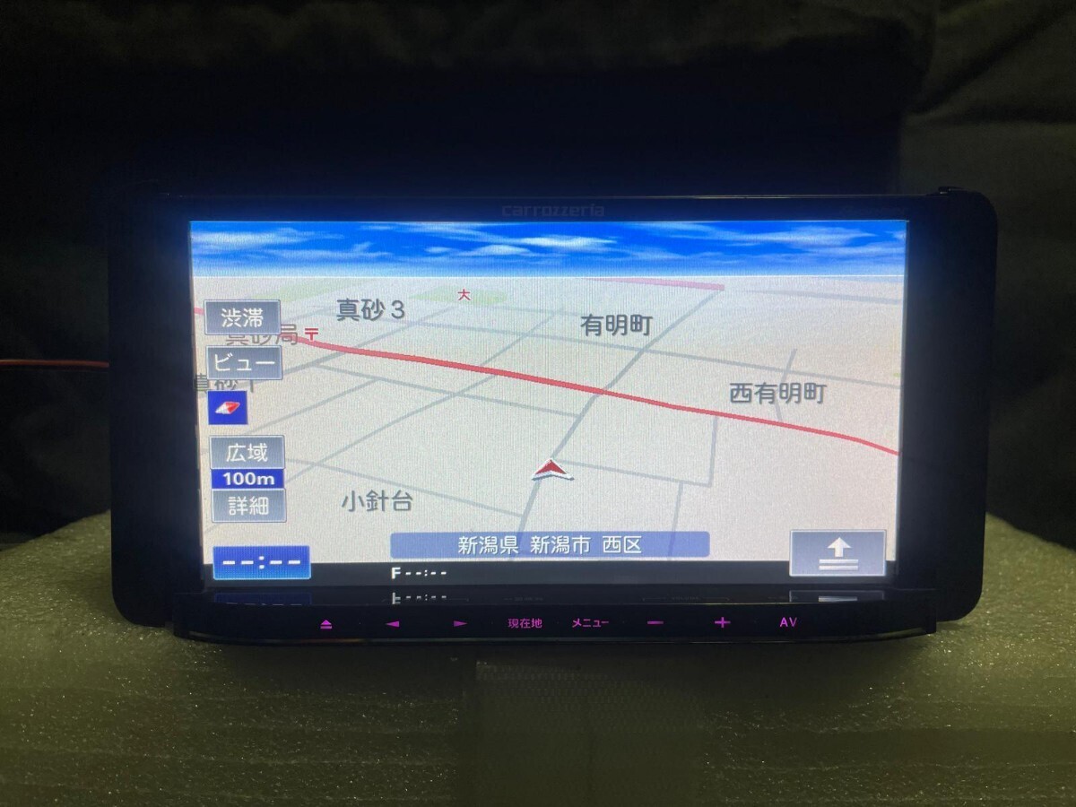  カロッツェリア 地図2010年 avic-mrz77 CD/DVD/SD/USB/Bluetooth/AM/FM/ワンセグ の画像1