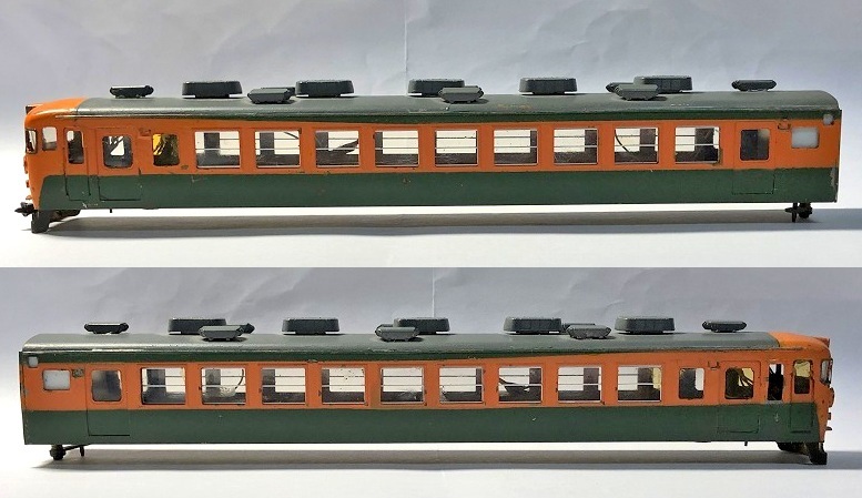 HO自作153系電車（真鍮製）車体のみ ジャンク品の画像5
