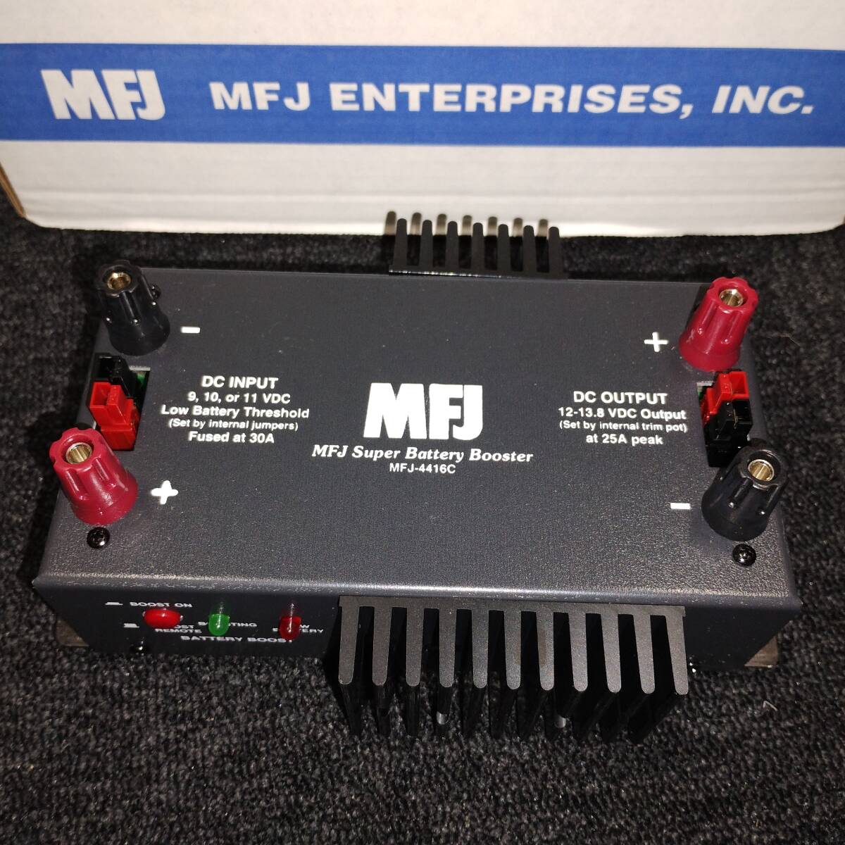 Yahoo!オークション - MFJ-4416C スーパーバッテリーブースター Yahoo!オークション - MFJ-4416C スーパーバッテリーブースター