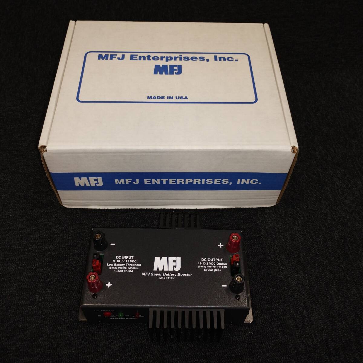 Yahoo!オークション - MFJ-4416C スーパーバッテリーブースター Yahoo!オークション - MFJ-4416C スーパーバッテリーブースター