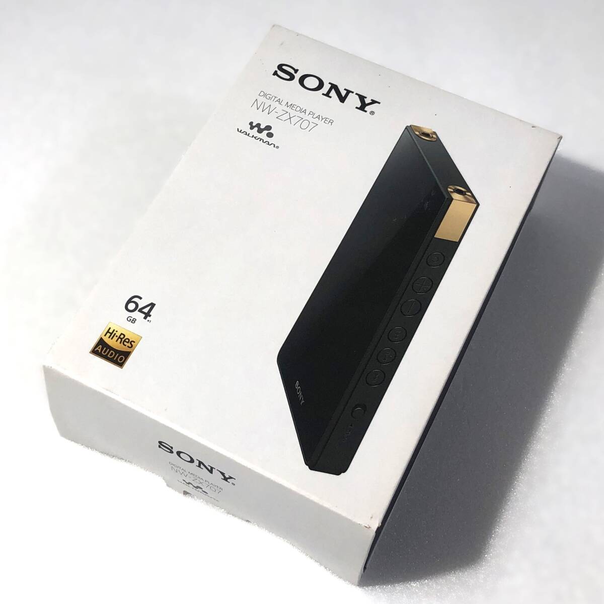 【中古/60】SONY ウォークマン NW-ZX707 64GB 2023年製 ケース付き 美品 _画像6