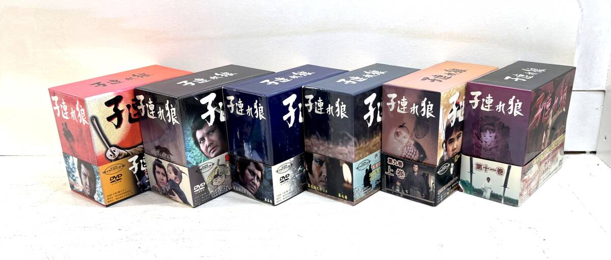 【中古品/80】子連れ狼 第一巻～第十二巻 DVDBOX セット 芦屋錦之介 時代劇の画像1
