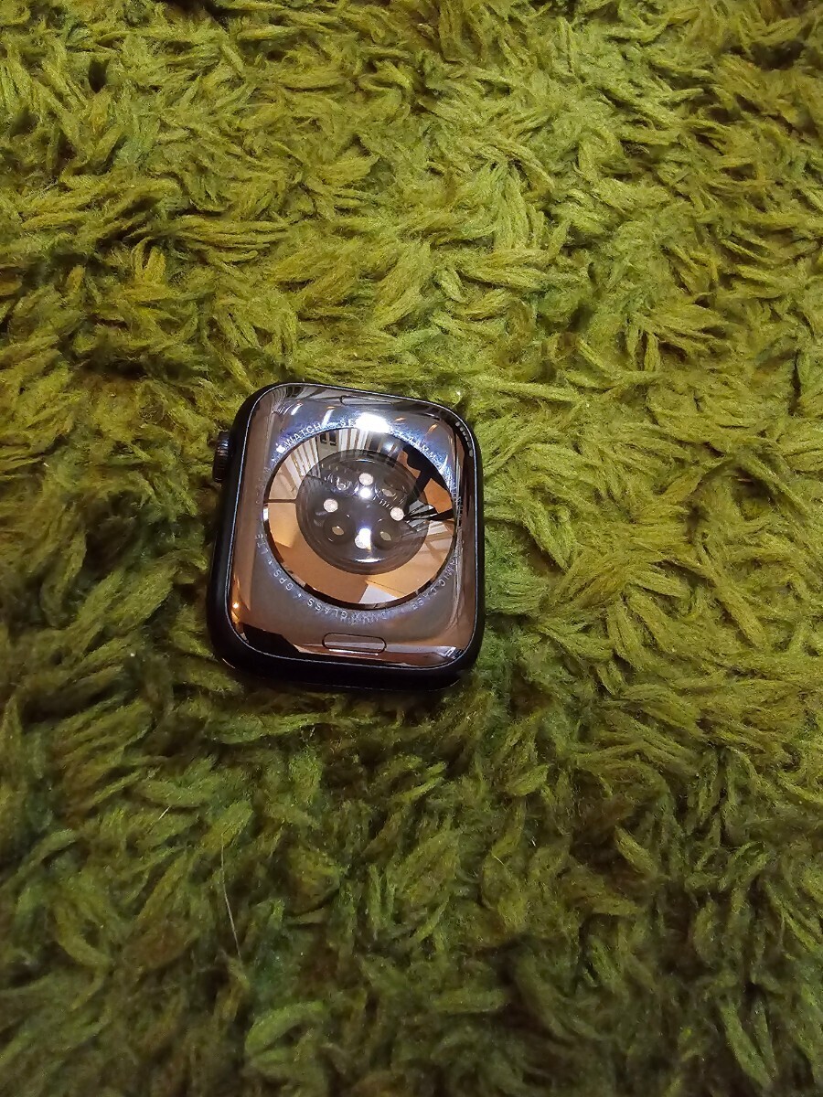 Series8[45mm セルラー]アルミニウム ミッドナイト Apple Watch MNK43Jの画像3