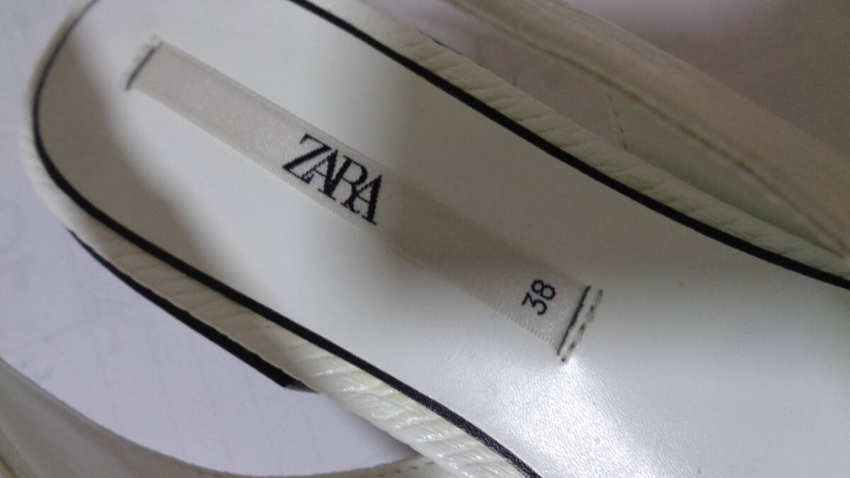 ほぼ新品 ZARA サンダル 38（24-24.5くらい）の画像3