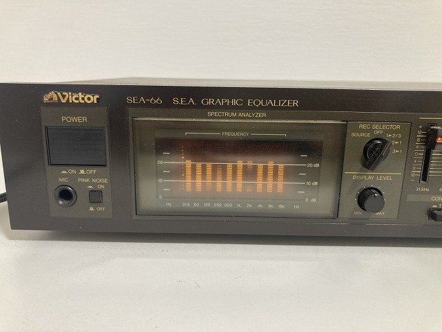 ◎Victor ビクター グラフィックイコライザー SEA-66 オーディオ機器の画像2