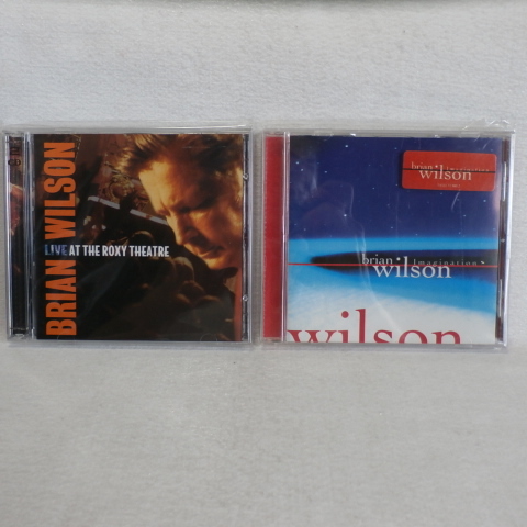 ＜美品＞　ブライアン・ウィルソン　CD2枚　セットまとめて　/　LIVE AT THE ROXY THEATRE｜IMAGINATION　　（ビーチ・ボーイズ）_画像1