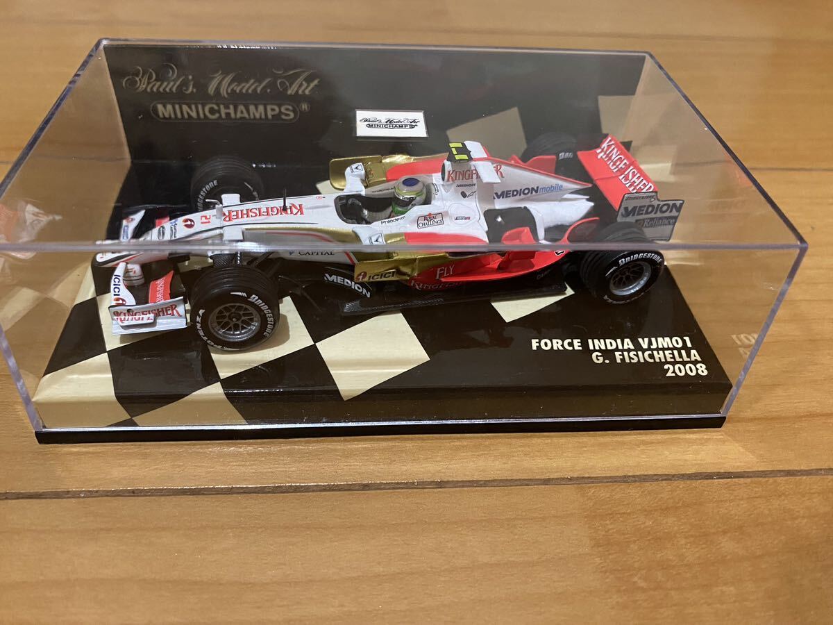 フォース インディア F1 チーム VJM01 G.フィジケラ （1/43スケール MINICHAMPS 400080021）　ミニチャンプ_画像2