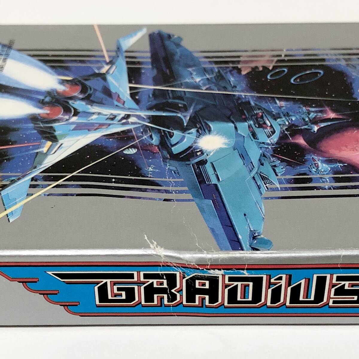 北米版 ファミコン NES Gradius / グラディウス 箱説付き 痛みあり 動作確認済み レトロゲーム Konami コナミ_画像4