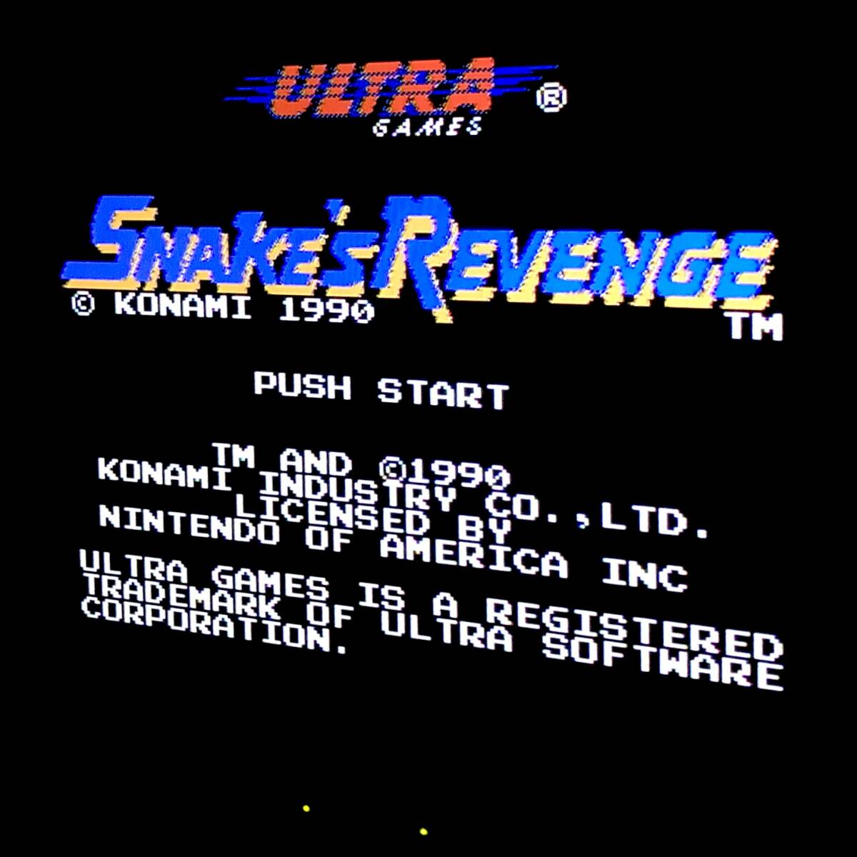 北米版 ファミコン NES Snake's Revenge / スネークズ リベンジ 箱説付き 痛みあり メタルギア Ultra Games ウルトラゲームズ コナミ_画像10