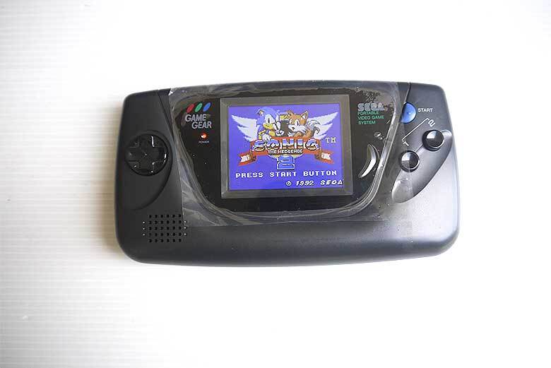 セガ ゲームギア 3.5 LCD Mod コンデンサフル交換 新品ガラススクリーン 明るさ調整機能の画像1