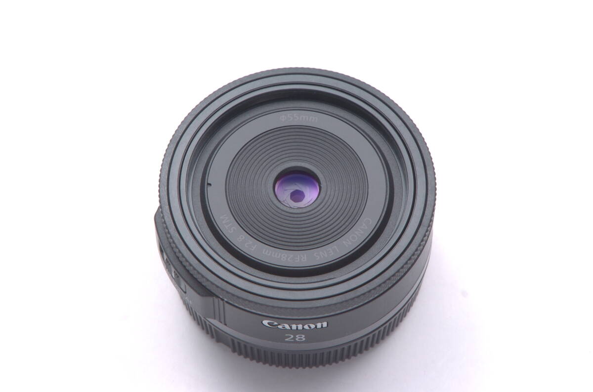 4月3日購入 メーカー保証 新品同様 Canon RF28mm F2.8 STMの画像5