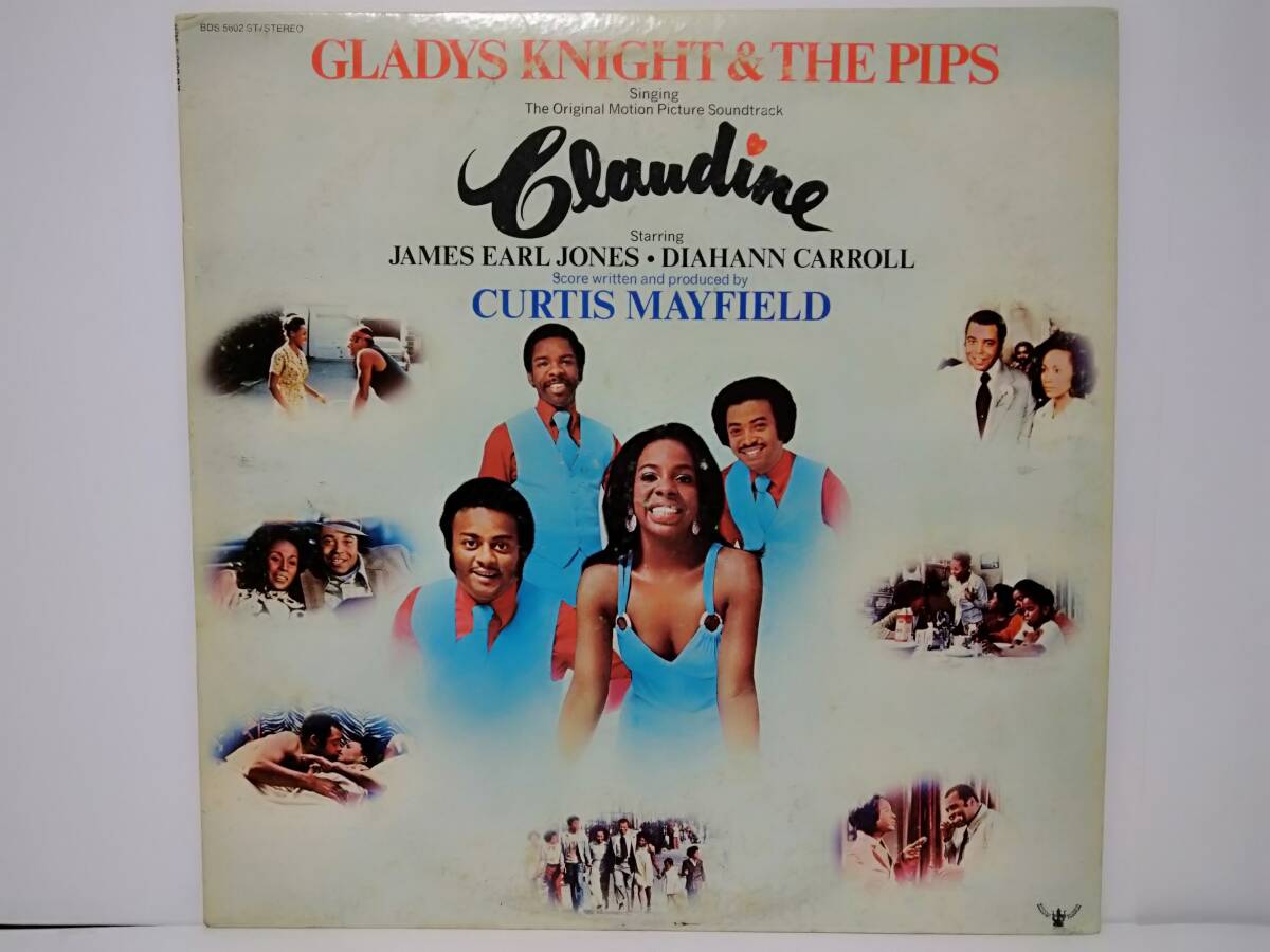 GLADY'S KNIGHT & THE PIPS curtis mayfield impressions leroy hutson isaac hayes shaft donny hathaway lamont dozier aretha franklin_★Curtisサウンド全開のシカゴSOUL傑作皿!!