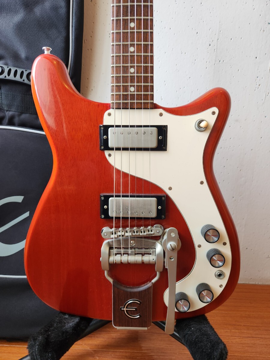 Epiphone Wilshire Tremotone '66 WORN CHREEY　限定生産モデル　グロスフィニッシュMOD_画像2