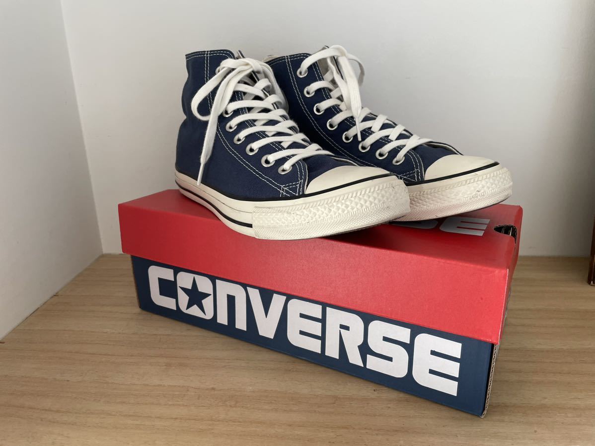 CONVERSE コンバース オールスター US originator HI ネイビー US8.5の画像3