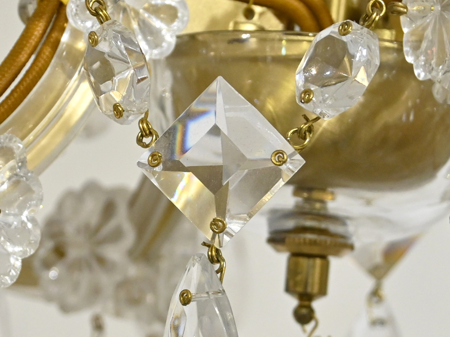 5 point exhibition ya Magi wa service Czech Preciosa *Maria Theresa~bohe mia crystal glass chandelier 8 light 151.8 ten thousand / baccarat Swarovski 