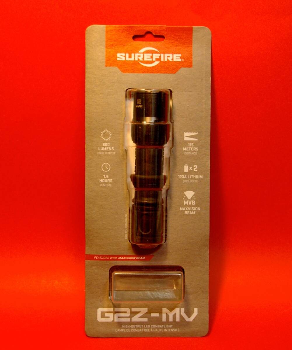 surefire G2Z-MV・800lm・シュアファイア マックスビジョン コンバットライト// コンパクトサイズ // 生産終了品の画像1