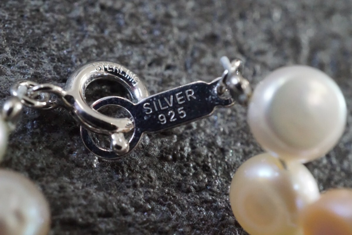 B1 本真珠 淡水パール ヴィンテージ ネックレス アクセサリー SILVER含む 大量 セット まとめて おまとめ まとめ売り ペンダントの画像6