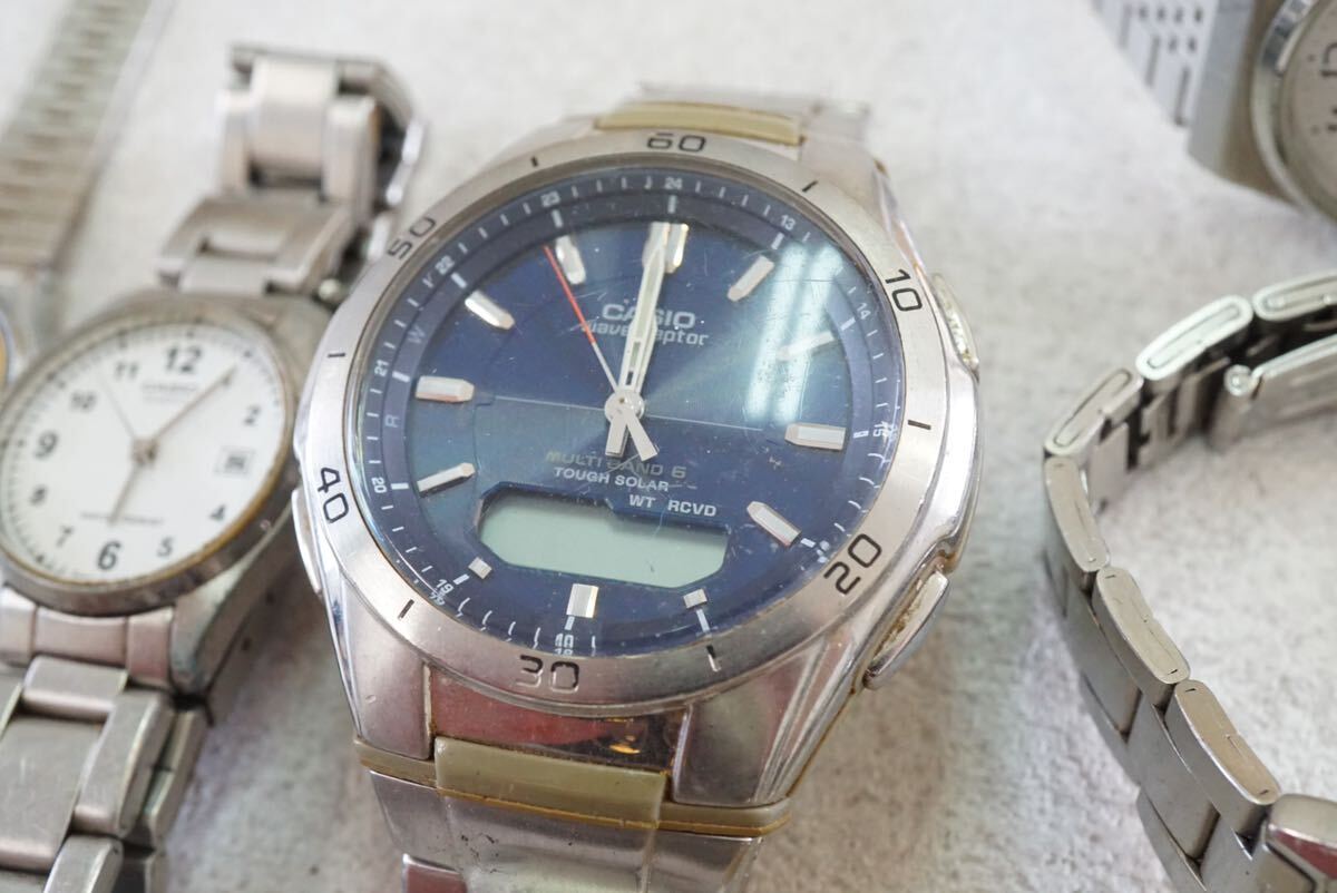F289 CASIO/カシオ クォーツ デジタル メンズ レディース 腕時計 7点セット アクセサリー 大量 まとめて おまとめ まとめ売り 不動品の画像4