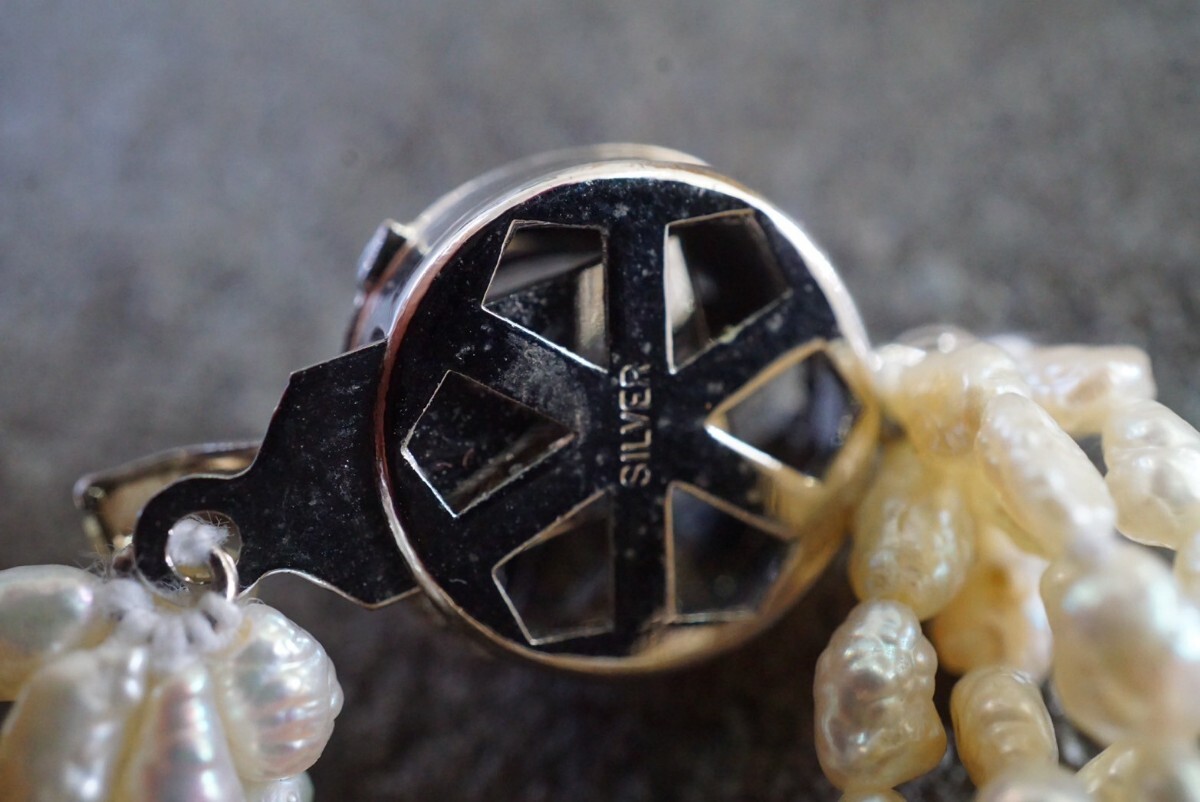 B507 本真珠 淡水パール ヴィンテージ ネックレス アクセサリー SILVER含む 大量 セット まとめて おまとめ まとめ売り ペンダントの画像6