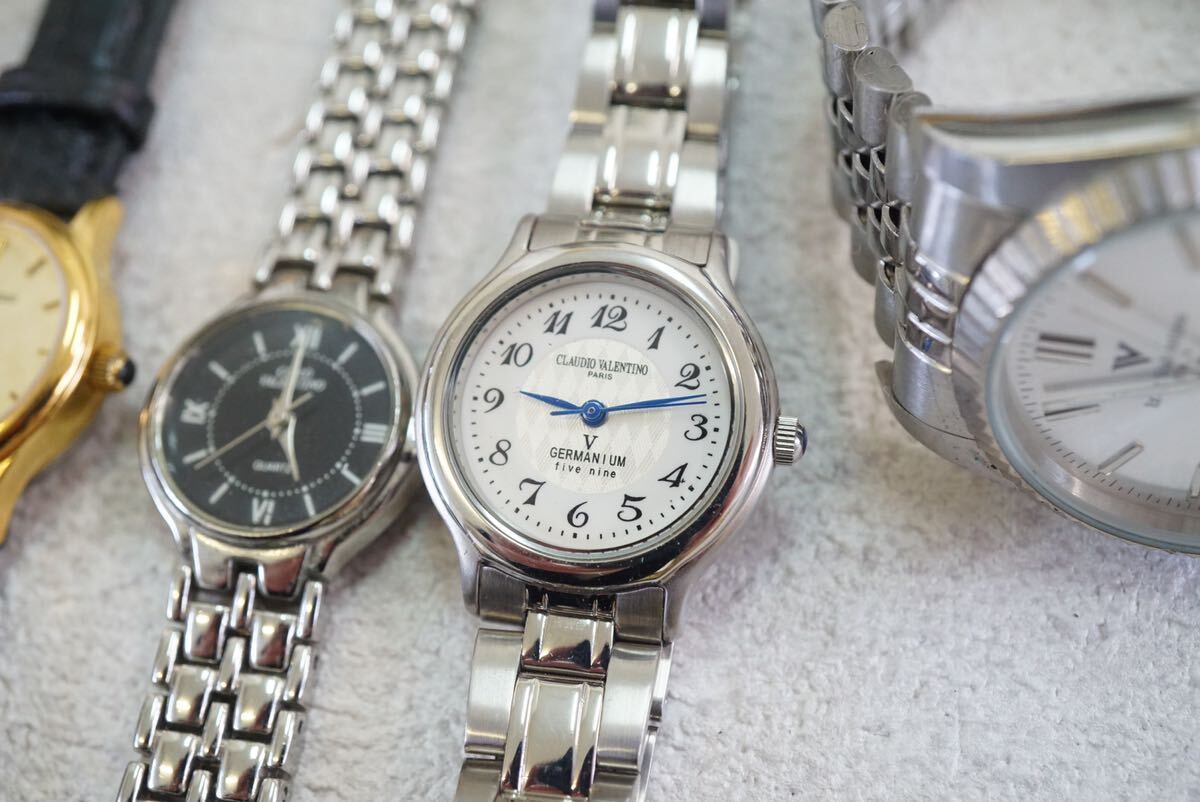 F502 全てVALENTINO/バレンチノ メンズ レディース 腕時計 ブランド アクセサリー クォーツ 大量 まとめて おまとめ まとめ売り 不動品の画像4