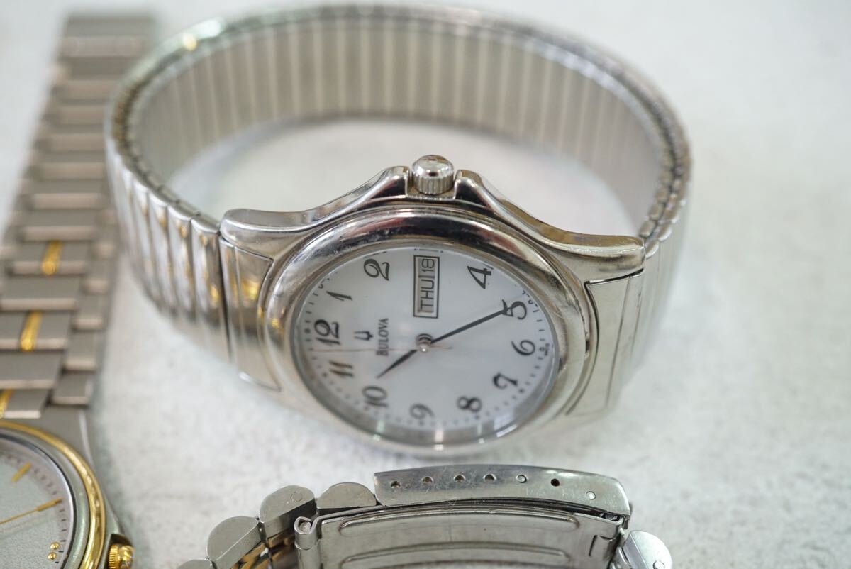 F491 スイス製/SWISS 腕時計 6点セット アクセサリー クォーツ メンズ レディース 大量 まとめて おまとめ まとめ売り 不動品_画像6