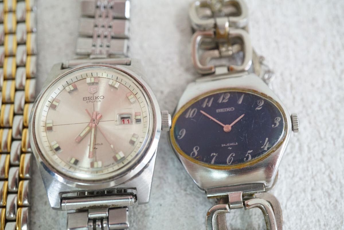 F463 全てSEIKO/セイコー レディース 腕時計 8点セット クォーツ ブランド アクセサリー 大量 まとめて おまとめ まとめ売り 不動品の画像4