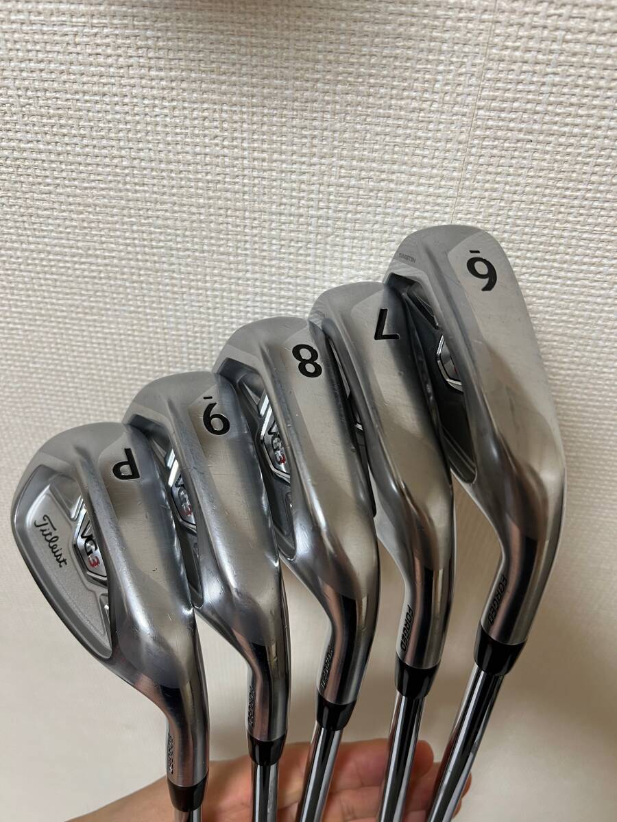 【名器】Titleist VG3 (2018) 6〜P ５本セット N.S.PRO 950GH Sフレックス タイトリスト　_画像2