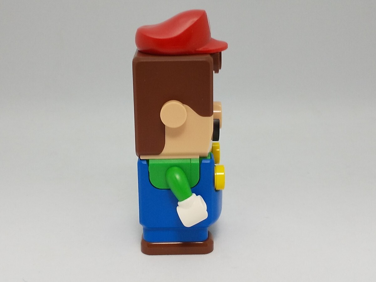 LEGO レゴ ルイージ 帽子はマリオ SUPER MARIO スーパーマリオ 通電確認済みの画像7
