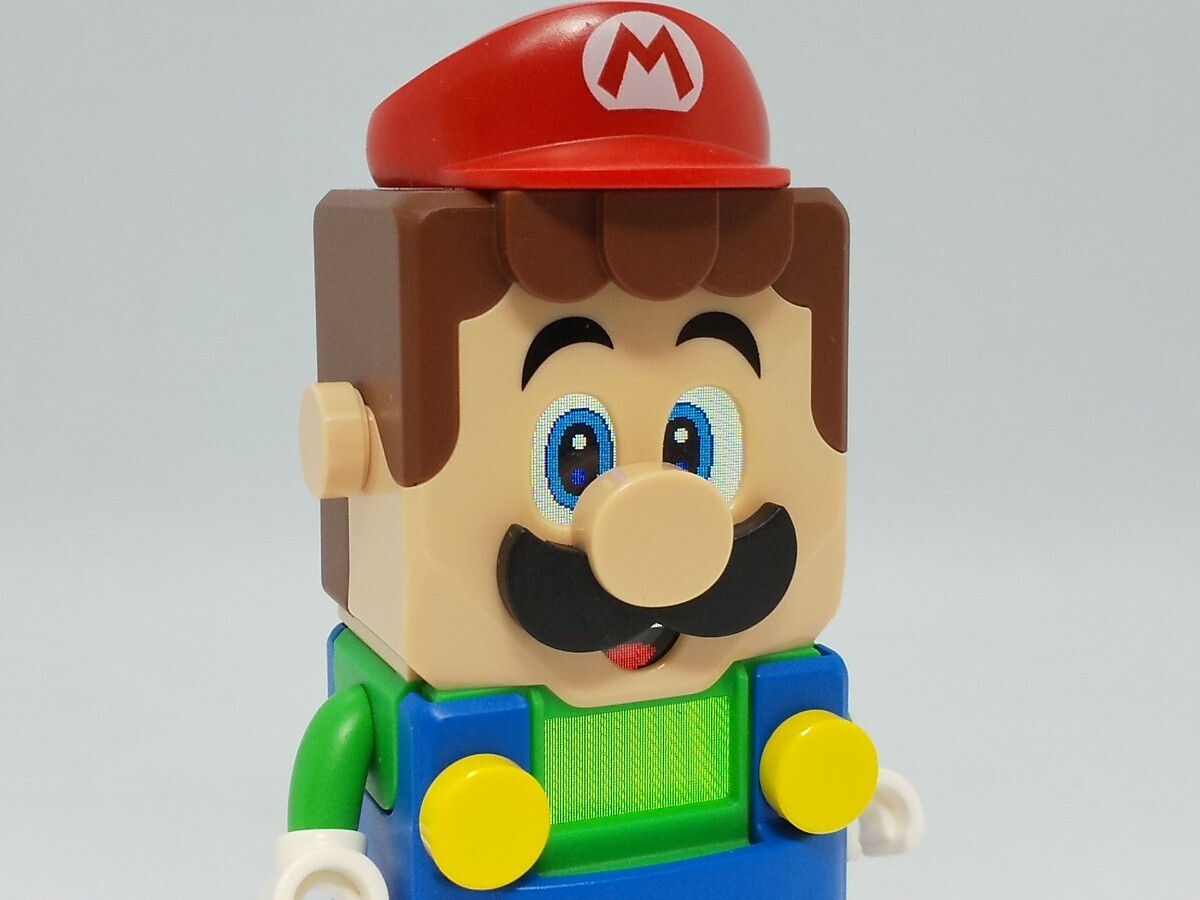 LEGO レゴ ルイージ 帽子はマリオ SUPER MARIO スーパーマリオ 通電確認済みの画像3