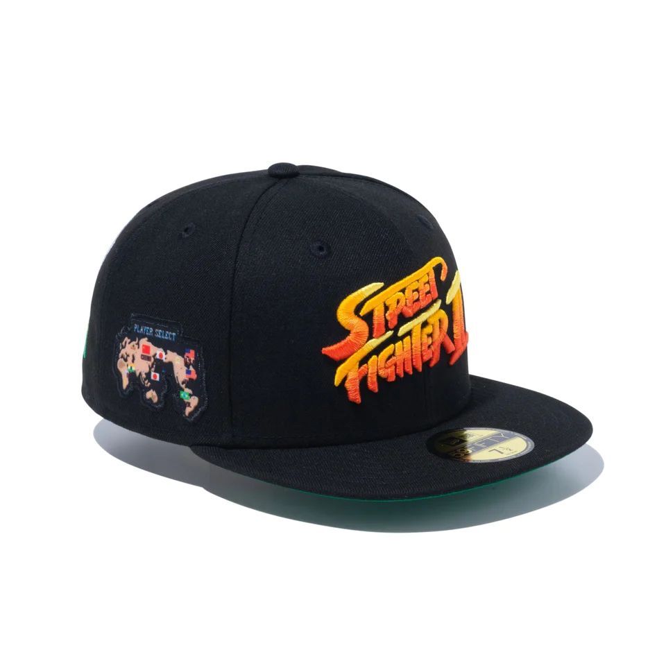 ニューエラ　ストリートファイターII 　NEWERA　59FIFTY　ロゴ　7 3/8　58.7cm 　新品　_画像2