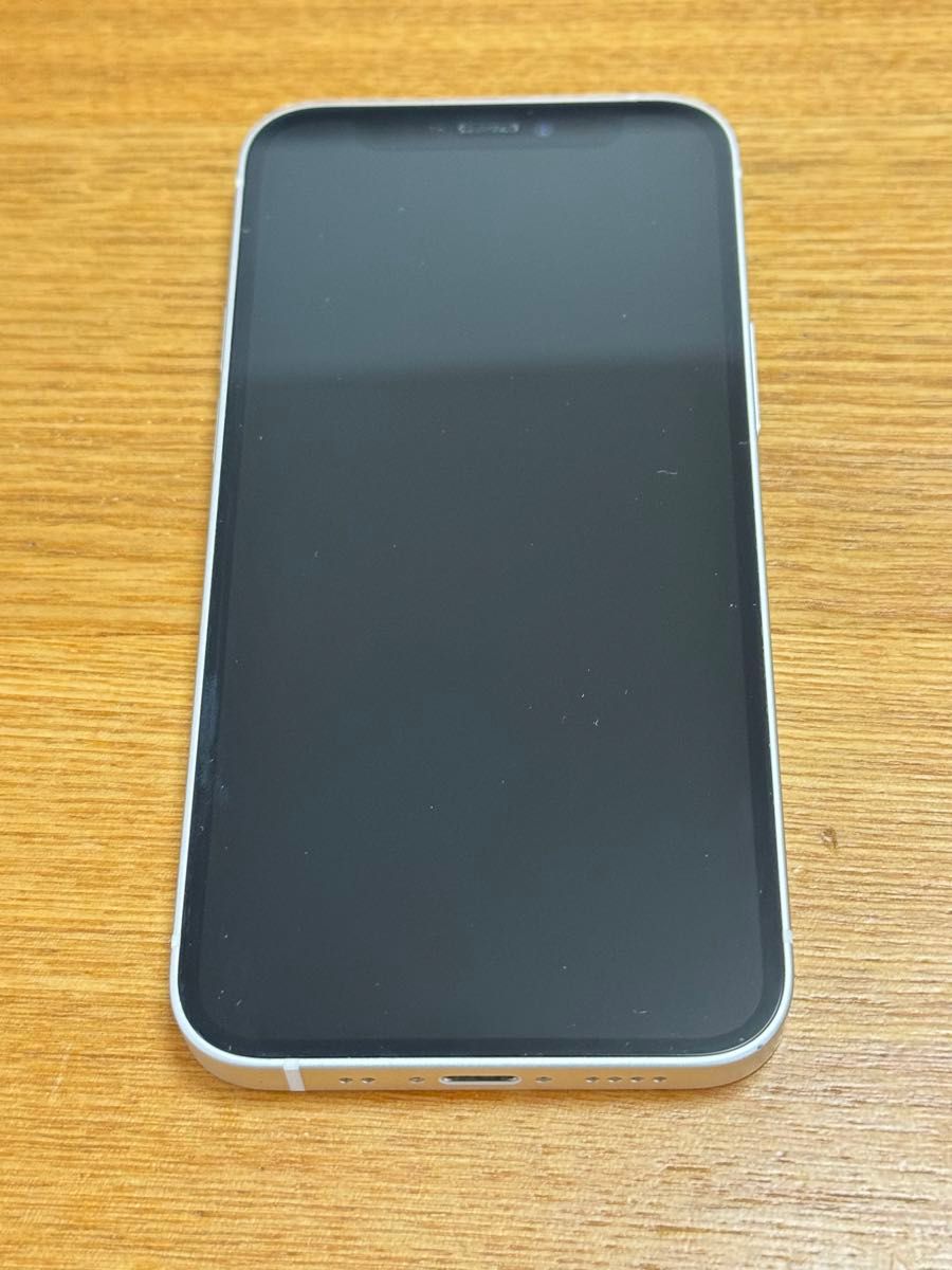 【美品】iPhone12 mini 64GB ホワイト 81% 判定（◯）