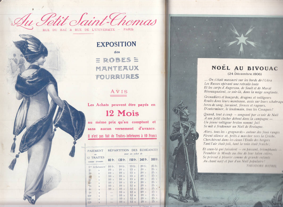 フランス・ベルエポック時代のシャンソン雑誌/LA BONNE CHANSON/THEODORE BOTREL編/1910年分12冊合本_画像4