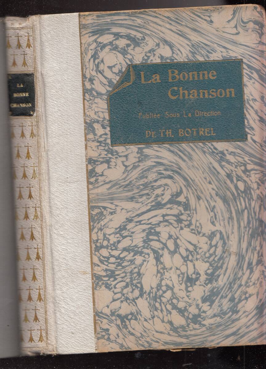 フランス・ベルエポック時代のシャンソン雑誌/LA BONNE CHANSON/THEODORE BOTREL編/1910年分12冊合本_画像1