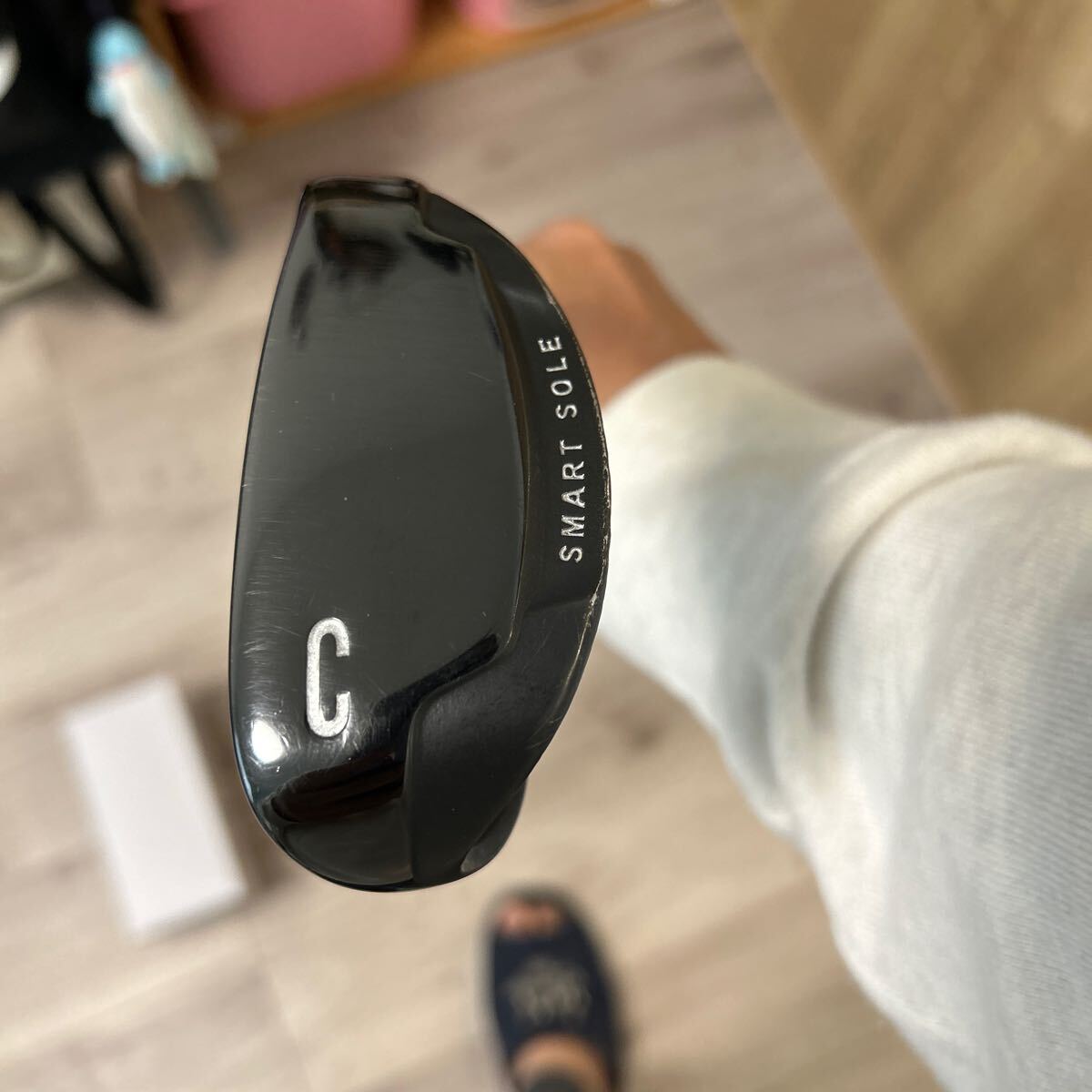 チッパー★中古★クリーブランド Cleveland Golf スマートソール TYPE-C ウェッジ TRACTION 42° 34インチの画像1