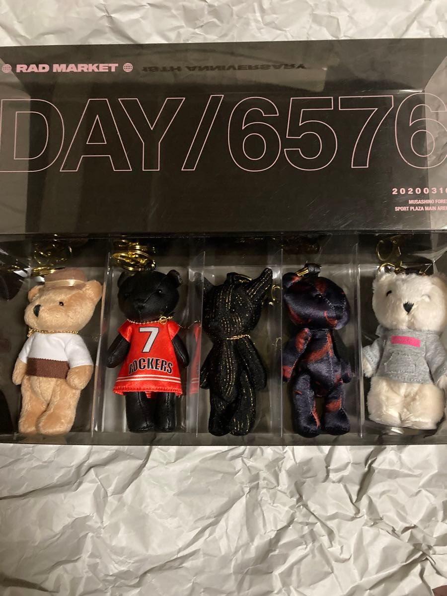 the Gazette ベアキーホルダー 18th anniversary DAY/6576 the Gazette ベアキーホルダー 18th anniversary DAY/6576