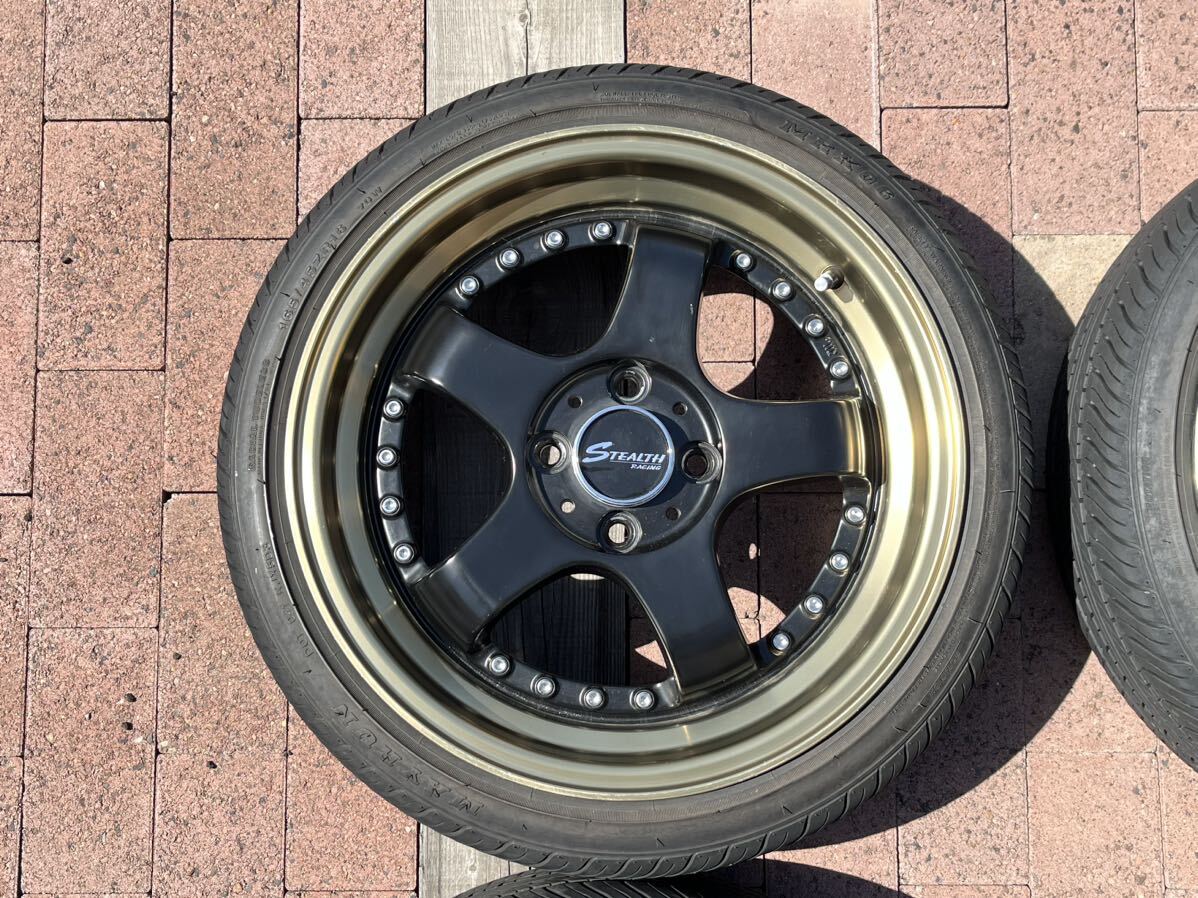 Sapporo exhibition payment on delivery or pick up warm welcome Stealth racing 16 -inch 6J 165/45ZR16 J used 