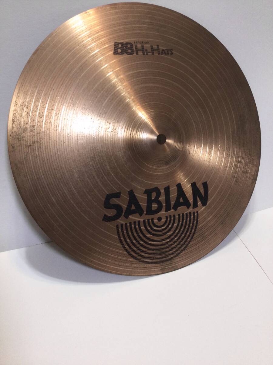 SABIAN B8 HiHats 14’ TOP(再出品)_画像1