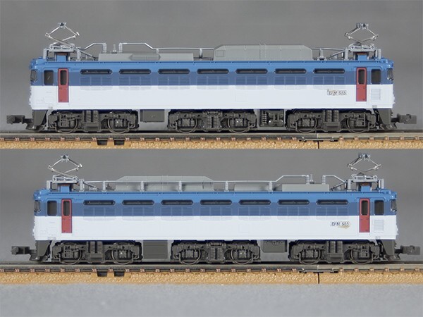 ”KATO 3010-4 EF81 500番台 JR貨物色（青/白） 電気機関車 / 走行動作確認済み ライト点灯 ケース付 / Nゲージの画像3