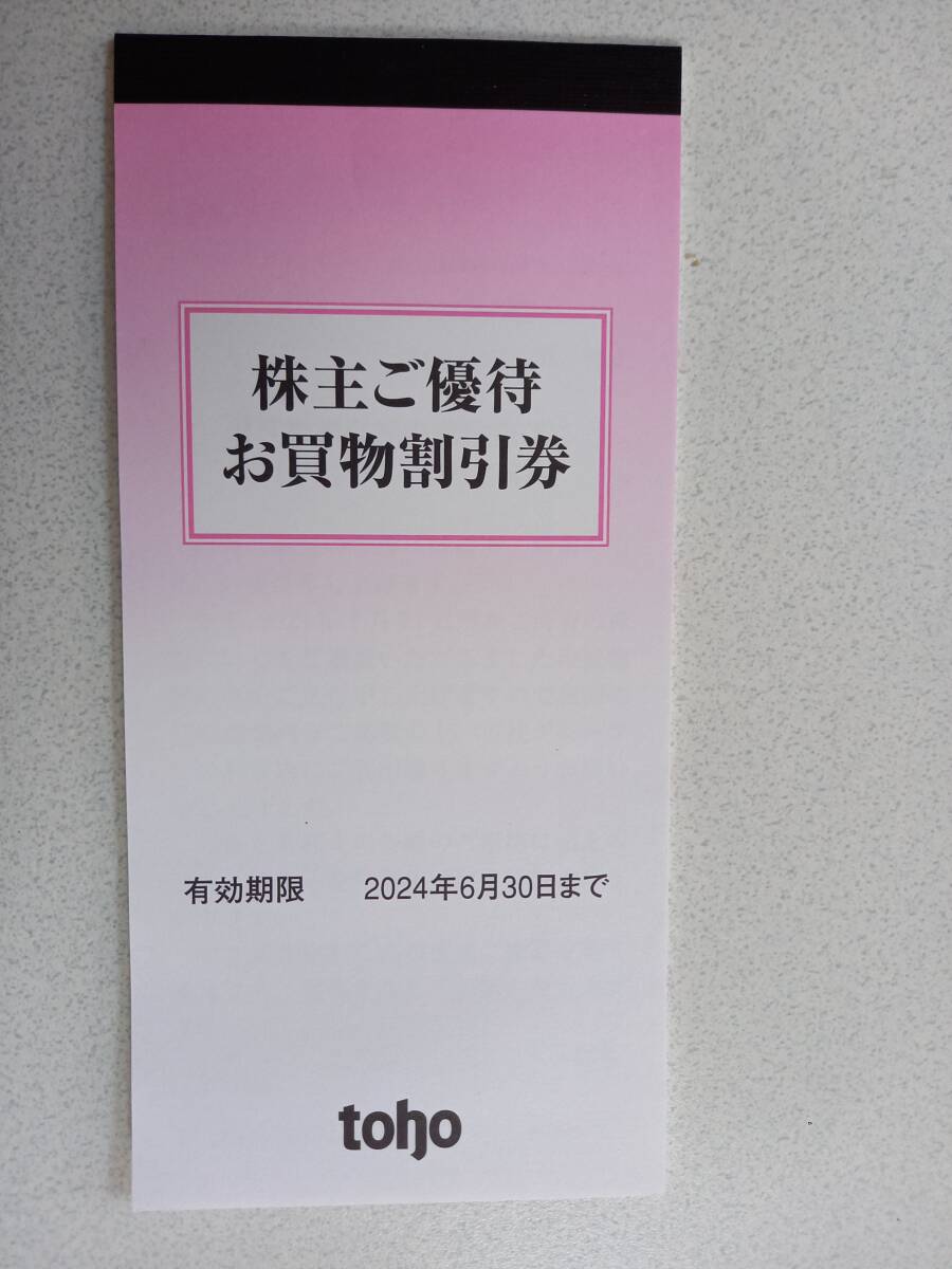 トーホー 株主優待買物割引券 5000円分 2024年6月30日まで  トーホーストア、Ａ－プライス他の画像1