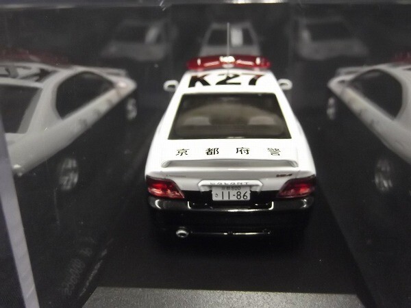 【未開封】RAI'S 1/43 MITSUBISHI/三菱 GALANT/ギャラン VR-4（EC5A）2002 京都府警察高速道路交通警察隊車両（K27）H7430207/60サイズの画像4