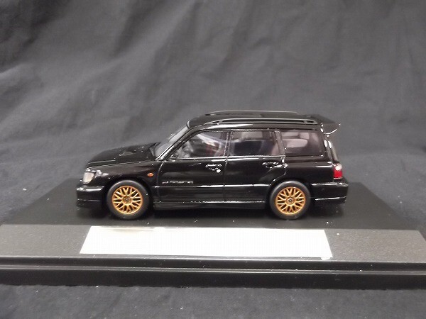 1/43 SUBARU/スバル FORESTER/フォレスター（S/tb Sti 200Q）HS072 SP1 ブラックマイカ Hi-Story/60サイズの画像2