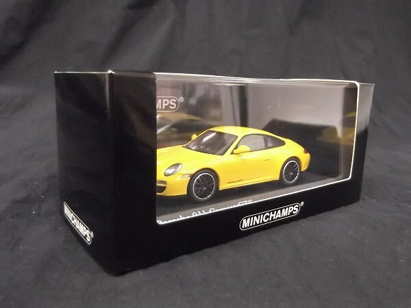 Minichamps/ミニチャンプス 1/43 ポルシェ/Porsche 911（997 II）Carrera GTS 2011 イエロー/Yellowミニカー/60サイズの画像6