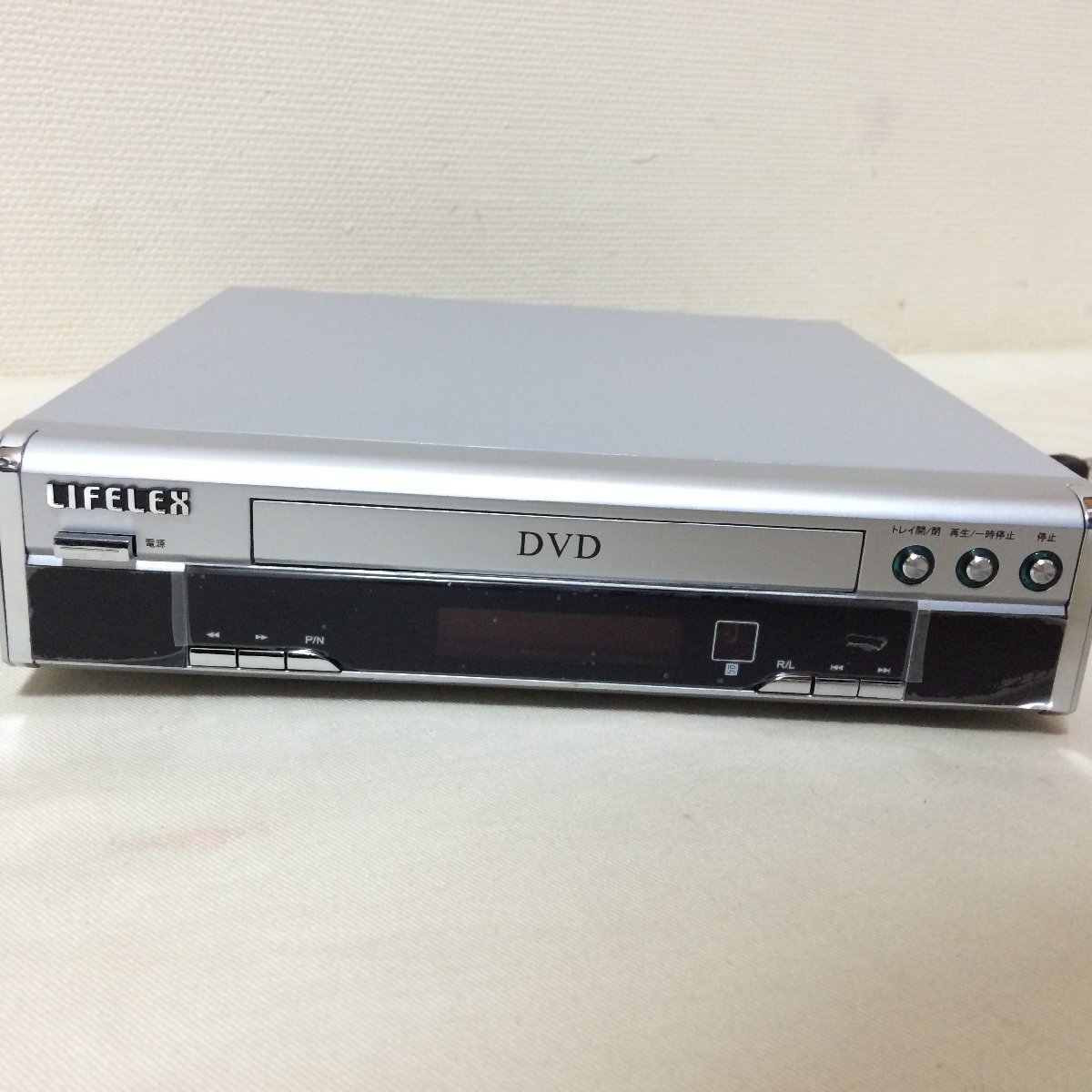 U695　LIFELEX　コーナン　DVDプレイヤー　DVP-K01　コンパクト　リモコン付属　再生確認済_画像4