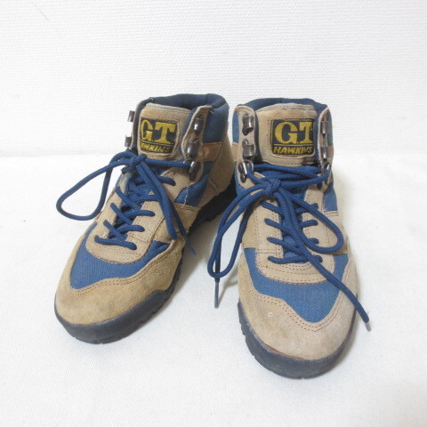 Z055 G.T HAWKINS Hawkins beige navy trekking shoes mountain climbing outdoor 5