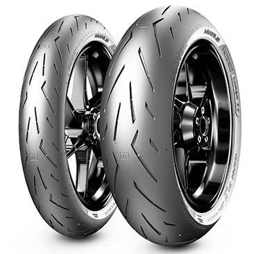 ピレリ ディアブロ ロッソ コルサ2  120/70, 180/55 前後セット Pirelli Diablo Rosso Corsa II （IV クワトロ）の画像1