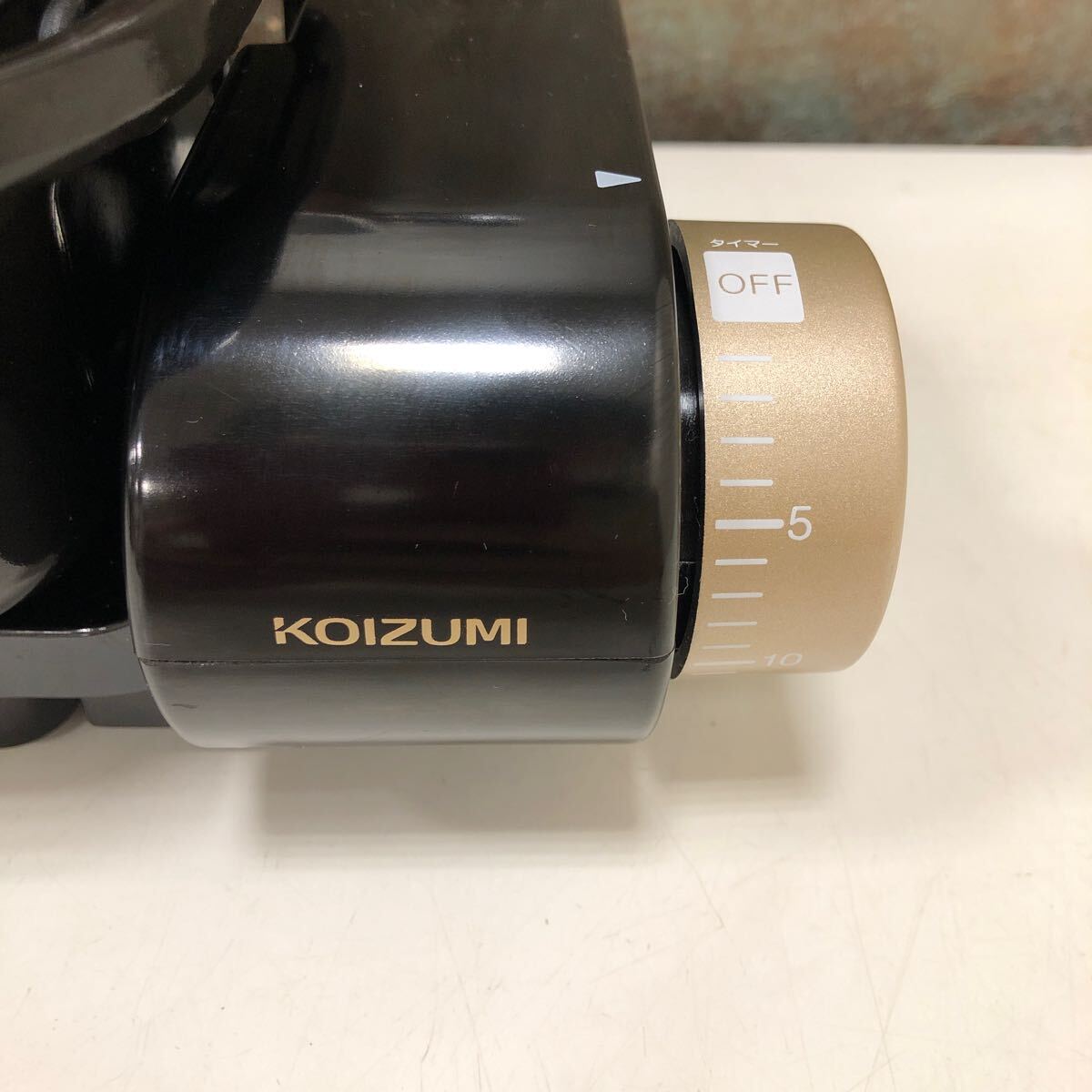 【未使用品】4-67 KOIZUMI フィッシュロースター KFR-0800 2019年製 魚焼き器 マルチロースター 両面焼き 卓上グリル 新品の画像5