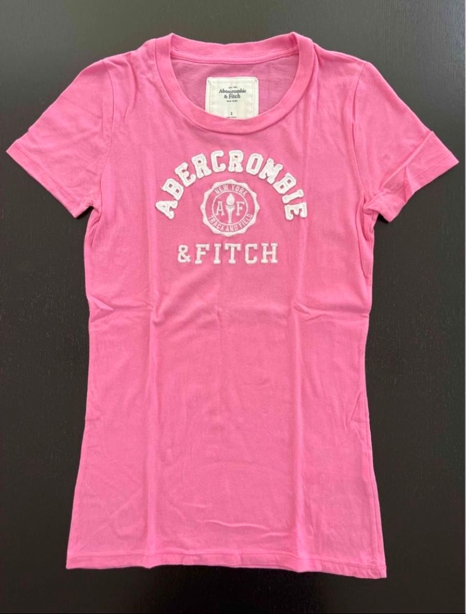 【お買い得】Abercrombie&Fitch アバクロ レディース　Tシャツ 半袖　Sサイズ