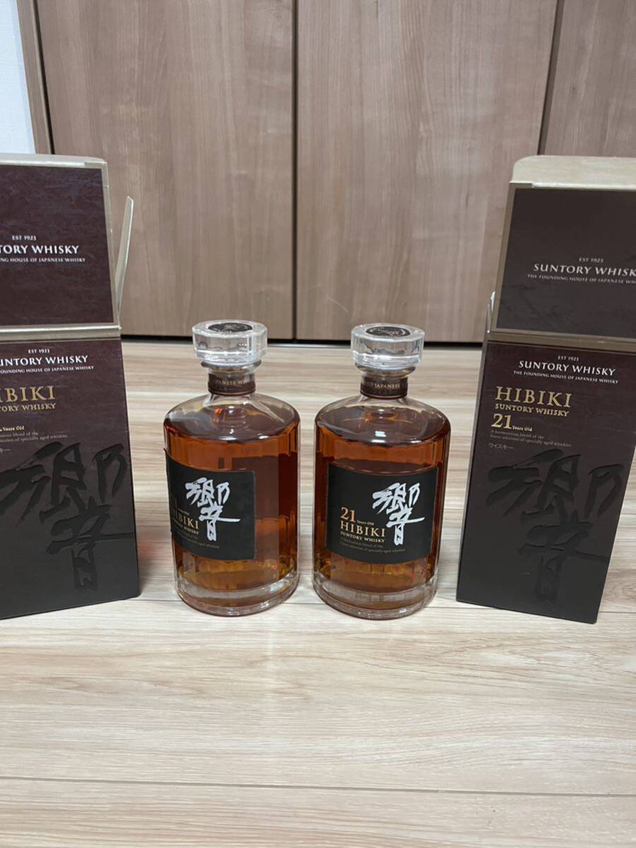 サントリー SUNTORY 響 21年ウイスキー JAPANESE HIBIKI ジャパニーズ WHISKY の画像1