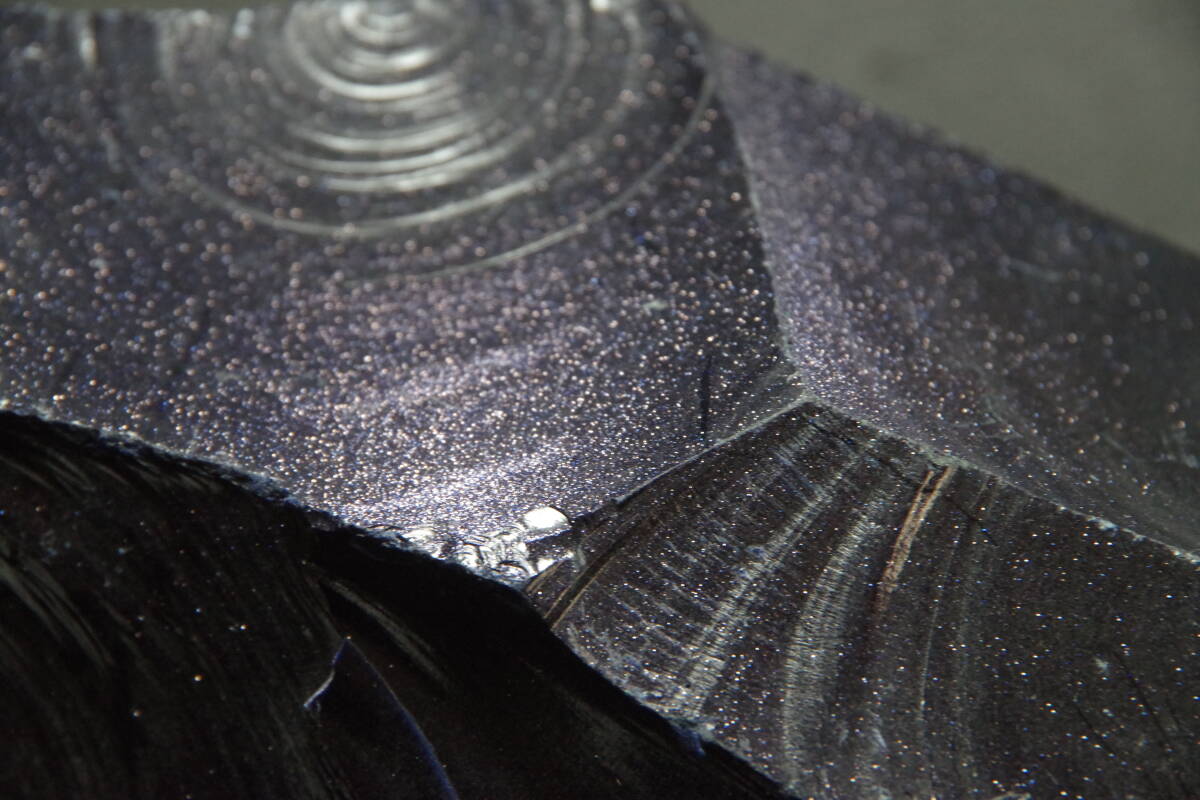 紫金石2.4ｋｇブルーゴールドストーン 鉱物標本 水石 冷静さと自信のパワーストーンの画像9
